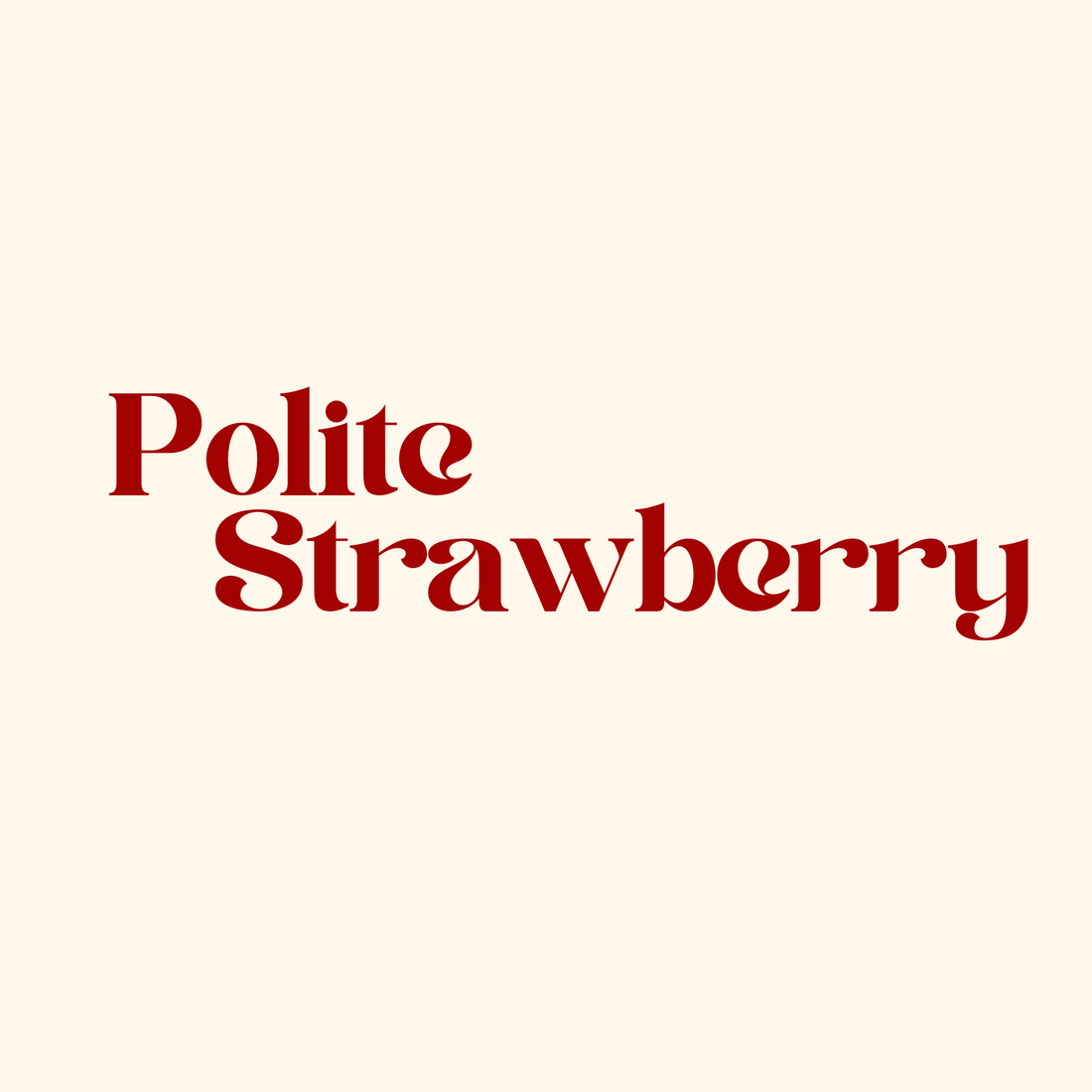 Levelling up Polite Strawberry!