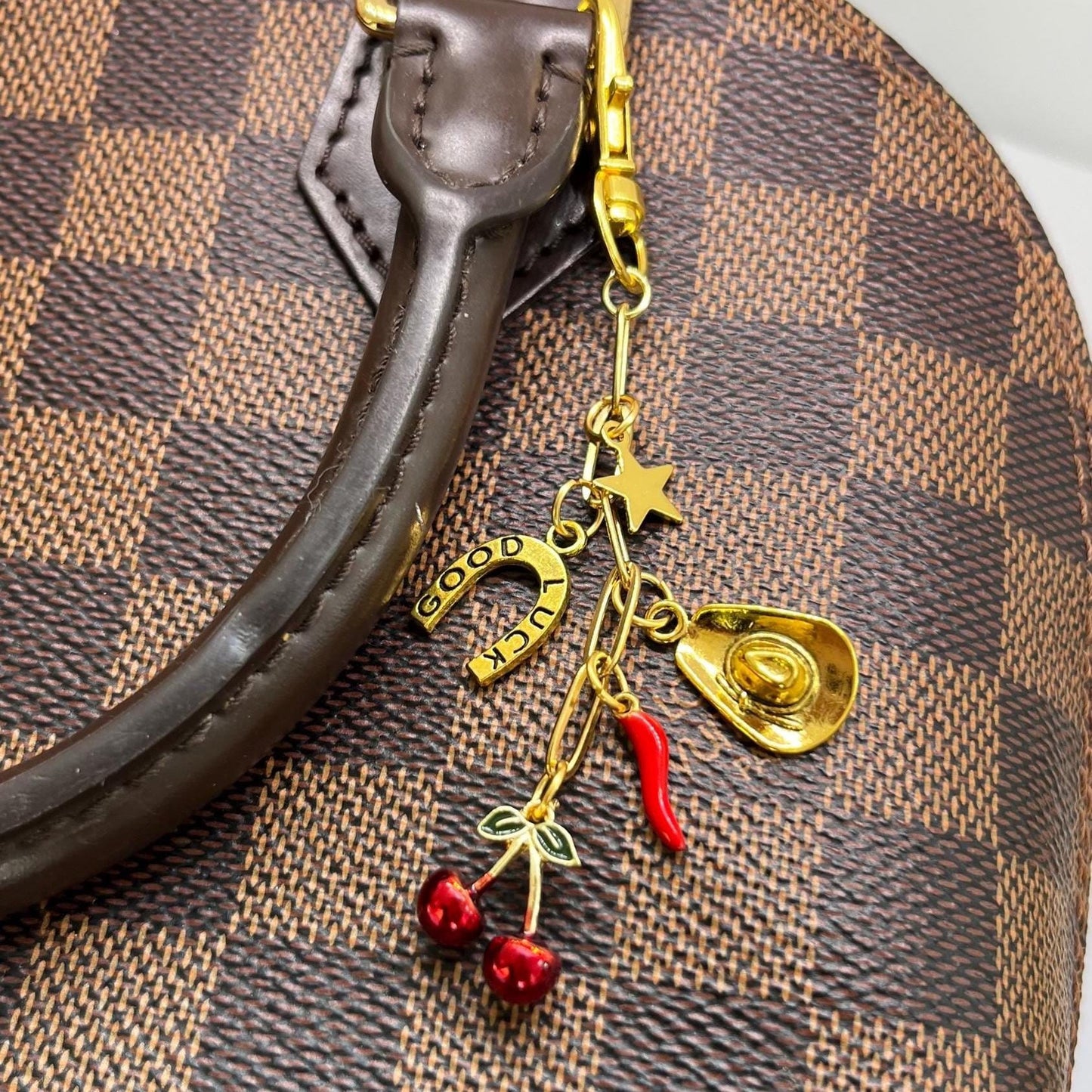 Gold Bag Charm